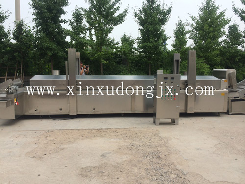 大型油炸生產(chǎn)線(xiàn)XDL-5000